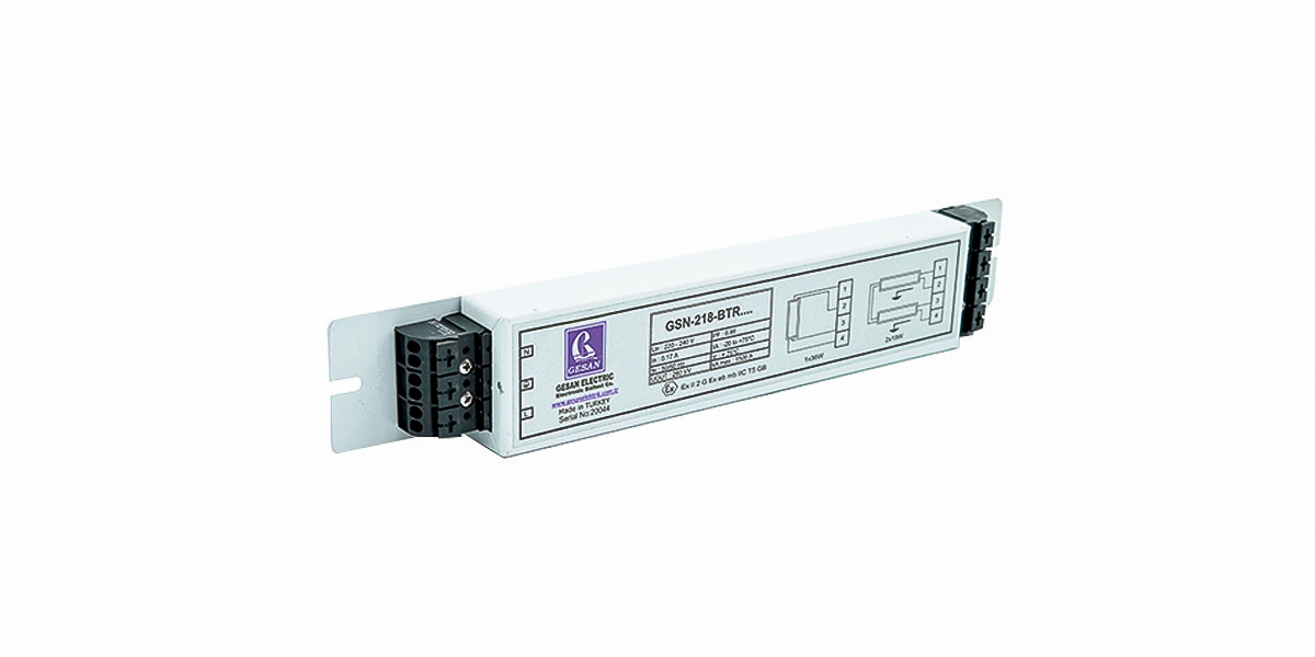 Electronic ballast series for T8 fluorescent lamps - GSN-218-BTR